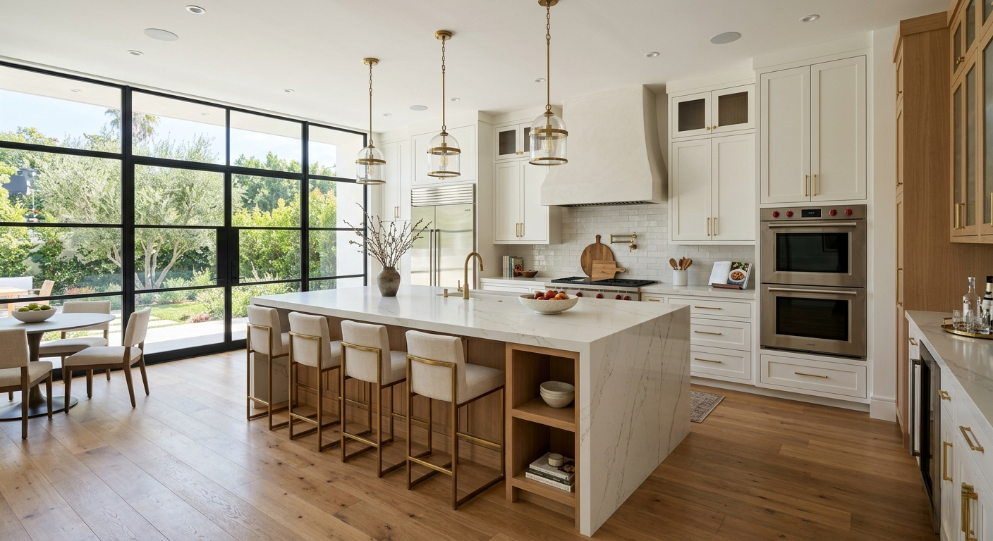 Bespoke luxury kitchen details